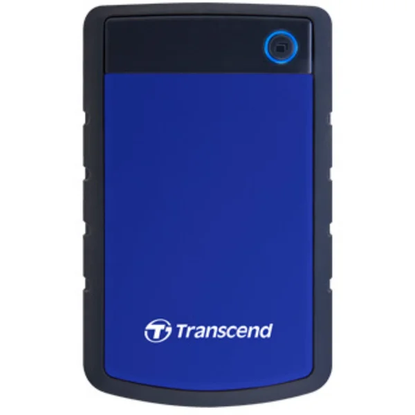 Transcend StoreJet® 25H3 4TB USB 3.0 Portable Hard Drive - Purple & Blue