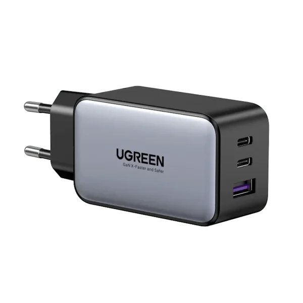 UGREEN Nexode 65W GaN USB C 3 Ports Wall Charger, 10335 