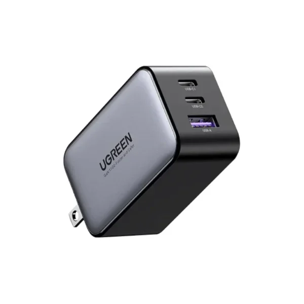 UGREEN Nexode 65W GaN USB C 3 Ports Wall Charger, 10335 