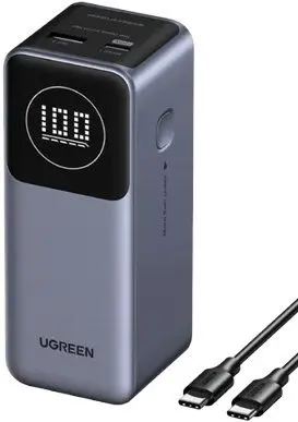 UGREEN Nexode 12000mAh 100W Fast Charging Power Bank, 35526B 