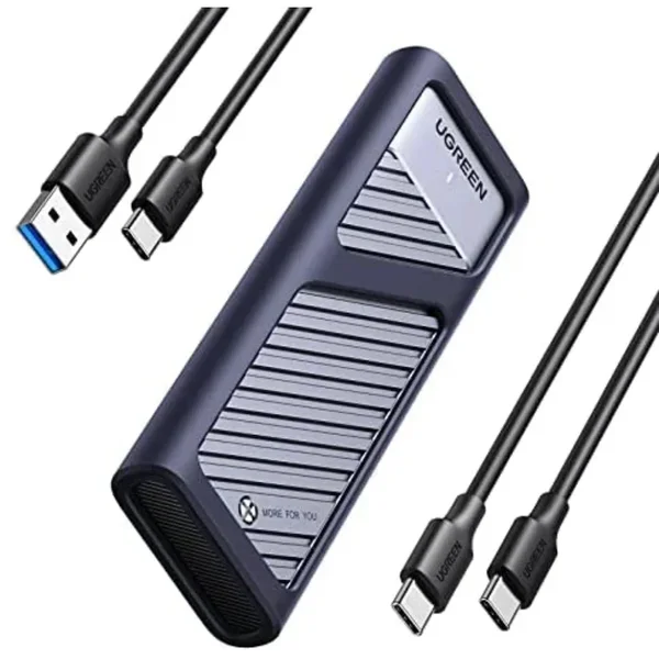 UGREEN 90408 M.2 NVME & SATA 10Gbps SSD Enclosure 