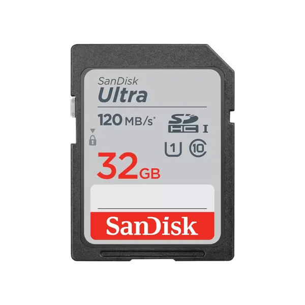 SanDisk Ultra 32GB microSD UHS-I 120Mb/s Memory Card