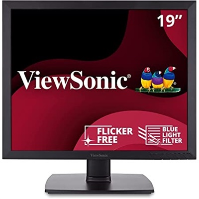ViewSonic VA1903h 19” 1366x768 Home and Office Monitor