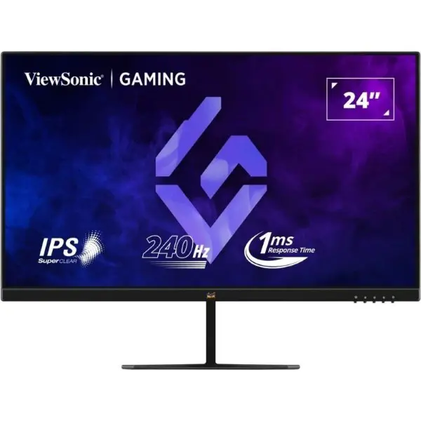 ViewSonic OMNI VX2479A-HD-PRO 24" FHD Gaming Monitor - 240Hz, 1ms MPRT, IPS, FreeSync, HDR10, sRGB, VRR, PS5 & Xbox Compatible