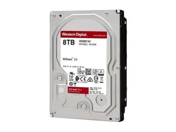 WD Red 8TB 3.5" Sata Internal Hard Drive