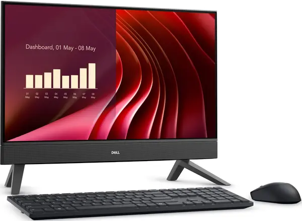 Dell All-in-One 24 EC24250 Intel Core i5-1334U, 8GB DDR5, 512GB SSD, Intel Graphics, 23.8" FHD, Windows 11, Black