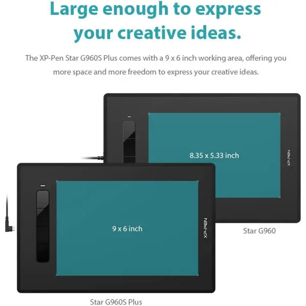 XP‑Pen Star G640S 6.5″×4″ Graphic Drawing Tablet