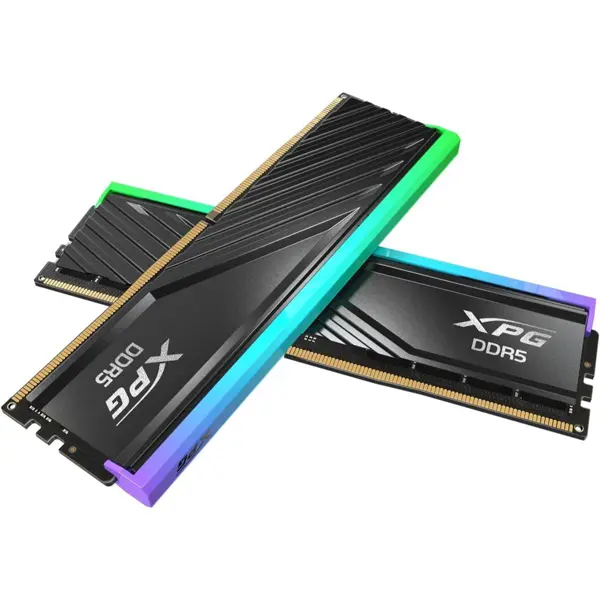 XPG Lancer Blade 32GB (2x16GB) DDR5 6000MHz RGB Desktop RAM – Black