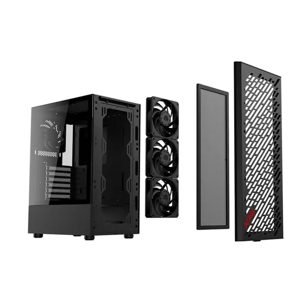 XPG Valor Air Mid-Tower ATX Case - Black