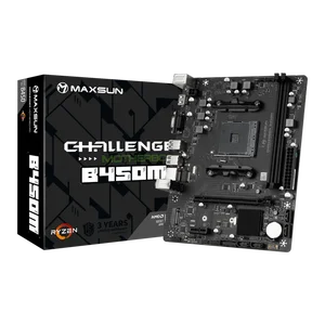 Maxsun MS-Challenger B450M AMD AM4 Micro ATX Motherboard