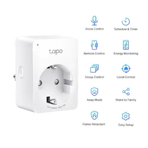 TP-Link Tapo P110 Mini Smart Wi-Fi Socket with Energy Monitoring – UK Plug
