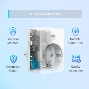 TP-Link Tapo P110 Mini Smart Wi-Fi Socket with Energy Monitoring – UK Plug