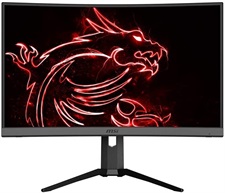 MSI Optix MAG272CQR 27" 2K 165Hz (1500R) Curved Gaming Monitor with Free MSI Gaming Gear Bundle