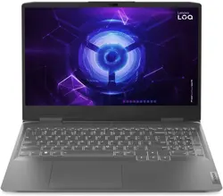 Lenovo LOQ 15IRX9 Gaming Laptop 13th Gen Core i7-13650HX, 24GB DDR5, 512GB SSD, NVIDIA RTX 4050 6GB Graphics, 15.6" FHD IPS 144Hz, DOS, Luna Grey