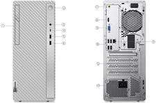 Lenovo IdeaCentre 5 12th Gen Core i3-12100, 8GB DDR4, 1TB HDD, DOS