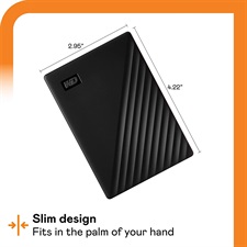 WD My Passport 1TB External USB 3.0 Portable Hard Drive
