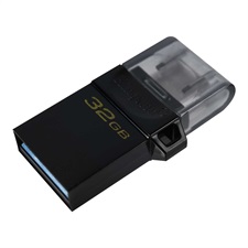 Kingston DataTraveler 32GB MicroDuo 3 G2 USB 3.2 OTG USB Flash Drive (DTDUO3G2/32GB)