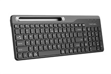 A4tech Fstyler FBK25 Dual Mode Bluetooth / 2.4G Wireless Keyboard, 3 interchangeable color plates, Easy-Switch up to 4 Devices for Windows, Mac, Chrome OS, Android, iPad, iPhone, Smart TV, Apple TV