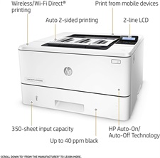 HP LaserJet Pro 402DN/DNE Printer (Converted)