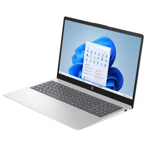 HP 15-FD2050WM Laptop Intel Core Ultra 5 225U, 8GB DDR5, 512GB SSD, Intel Graphics, 15.6" FHD IPS Touch Screen, Windows 11 Home, Natural Silver