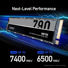 Lexar NM790 2TB NVMe M.2 2280 PCIe Gen 4×4 SSD