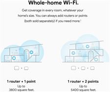 Google Nest WiFi Router and 2 Points
