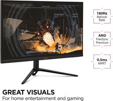 ViewSonic VX2728J-2K 27” 2K 180Hz Fast IPS Gaming Monitor