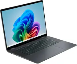 HP Omnibook X Flip 16-AS0033DX 2 in 1 16" 2K Touch-Screen Intel Core Ultra 7-258V, 32GB DDR5, 2TB SSD, Intel Arc 140V Graphics, 16" 2K IPS LED Touch Screen, Windows 11 Home, Eclipse Gray