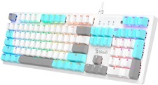 A4tech Bloody S510N Mechanical Switch RGB Gaming Keyboard (Icy White)