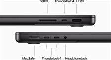 Apple Macbook Pro 14" MRX53 Apple M3 Max Chip, 14-core CPU, 30-core GPU, 36GB memory, 1TB SSD, 14.2" Liquid Retina XDR display, mac OS, Space Black