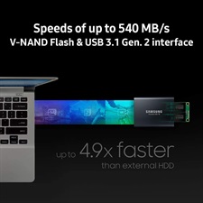 Samsung T5 2TB USB 3.1 Portable SSD 