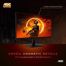 AOC 24G15N 24" FHD 180Hz Gaming Monitor