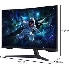 Samsung Odyssey G55C 32" QHD 165Hz Curved Gaming Monitor