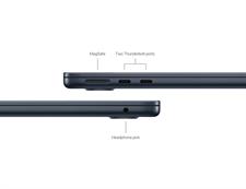 Apple Macbook Air Z1BC0015S M3 Chip 8-Core CPU, 10-Core GPU, 16GB, 256GB SSD, 13.6" Liquid Retina Display, Midnight