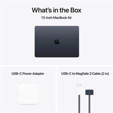 Apple Macbook Air 13" MW133 Apple M4 Chip, 10 core CPU, 10 core GPU, 16GB RAM, 512GB SSD, 13.6-inch Liquid Retina display, mac OS, Midnight