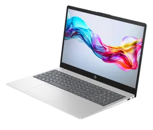 HP 15-FD0647TU Laptop 13th Gen Core i5-1334U, 8GB DDR4, 512GB SSD, Intel Iris Xe Graphics, 15.6" FHD, Windows 11 Home, Silver