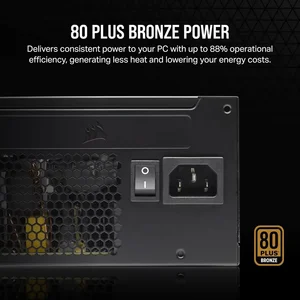 Corsair CX Series CX750 750 Watt 80 PLUS Bronze ATX Power Supply
