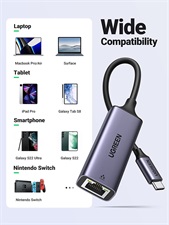 UGREEN USB-C to Gigabit Ethernet Adapter 