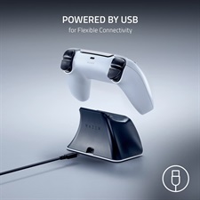 Razer Quick Charging Stand for PlayStation®5 – White – FRML Packaging