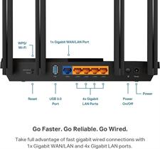 TP-Link Archer AX55 AX3000 Dual Band Gigabit Wi-Fi 6 Router