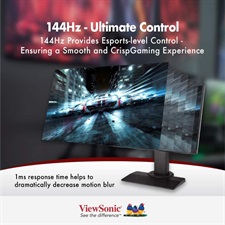 ViewSonic XG2405 24" 144Hz IPS Gaming Monitor