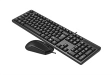 A4tech KK-3330S Wired Keyboard & Silent Click Mouse