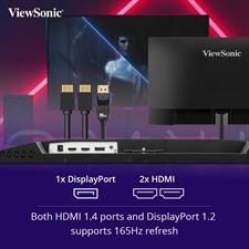 ViewSonic Omni VX2479-HD-PRO 24" FHD IPS 165Hz Gaming Monitor