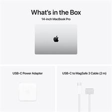 Apple Macbook Pro 14 MX2E3 Apple M4 Pro Chip, 24GB Memory, 512GB SSD, 14.2" Liquid Retina XDR display, mac OS, Silver