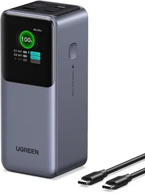 UGREEN Nexode 20000mAh 130W PD Fast Charging Power Bank, 35524 