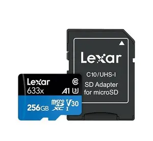 Lexar 256GB 633x microSDXC UHS-I Card Blue Series