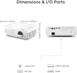 ViewSonic LX750-4K 4K UHD Laser Projector