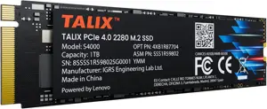 Talix S4000 1TB NVMe PCIe Gen4 M.2 SSD
