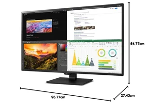 LG UltraFine 43UN700-B 43″ 4K UHD IPS Monitor