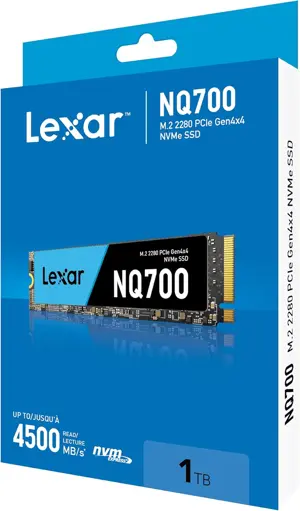 Lexar NQ700 1TB Gen4 NVMe M.2 SSD